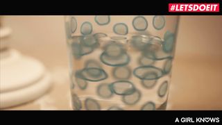 LETSDOEIT - Girly-Girl Teenage Entices her Gay-For-Pay bestie