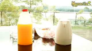 MamacitaZ - Supah Large Colombian Step Sisters Share Bro's Dick