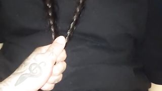 Teenager Latin Mega-Bitch taking Jizz-Shotgun