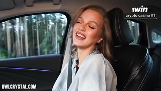 Cab Driver Crams Her Hatch with Jizm – She Left behind Her Wallet (Owl Crystal)