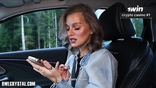 Cab Driver Crams Her Hatch with Jizm – She Left behind Her Wallet (Owl Crystal)