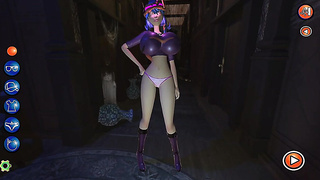 3DGSPOT - Humungous Bosoms Nymph Smashes Firm With Ghost In Anime Game! 3 DIMENSIONAL ANIMATION PORNO!