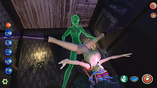 3DGSPOT - Humungous Bosoms Nymph Smashes Firm With Ghost In Anime Game! 3 DIMENSIONAL ANIMATION PORNO!