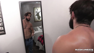 Maskurbate - Splendid Lumberjack Straoked His Man rod