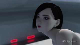 Vr Nexus three Orbit – Hard-core Space Fucky-fucky ? Ass fucking, Doggy style & Perspiring Nail in Zer...