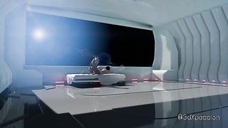 Vr Nexus three Orbit – Hard-core Space Fucky-fucky ? Ass fucking, Doggy style & Perspiring Nail in Zer...