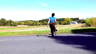 Watch thru yoga trousers - exhibitionism 12 min movie Who .. by sammi-starfish from OnlyFans - Coomer (Sammi Starfish)