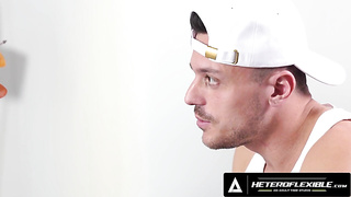 HETEROFLEXIBLE - Educator Enzo Muller Faps Off Dispelled Football Jock Nate Rose To Help Him Concentrate