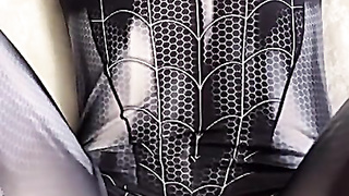 Naomi Soraya Venom Costume play Railing Flick Leaked