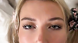 Sabrina Vaz Nude Glass Fake penis Fellatio PPV Flick