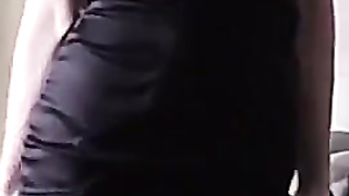 Kriss1one - black sundress taunt