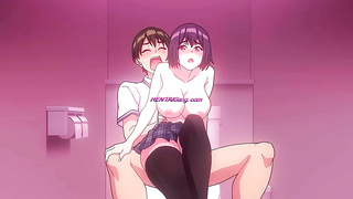 Classmate Pulverizes Naughty [censored] on College Wc ○ MANGA PORN UNCENSORED (SUBBED)