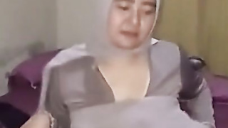 Istri Hijaber Binal Hyper Tembak Dalam