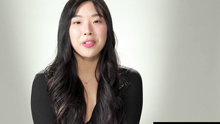 Korean stunner onanism to total ejaculation