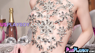 Astounding honey Abby Brandon warm posing