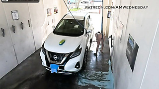 AmWednesday - Van Wash Pt two (Exterior Security Camera Angle)