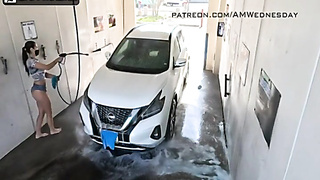 AmWednesday - Van Wash Pt two (Exterior Security Camera Angle)