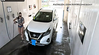 AmWednesday - Van Wash Pt two (Exterior Security Camera Angle)