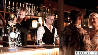 VIXEN Bored Man-meat-Thirsty Ultra-cutie Dolly Orchid Ditches Dummy Appointment For Red-hot Bartender