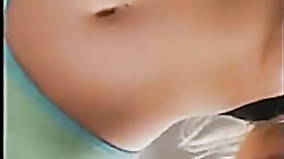 xmimirose demonstrates off her brilliant figure