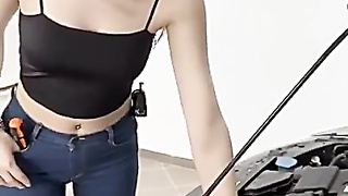 Amber Wish They Screw The Bondage mask Of The Camper