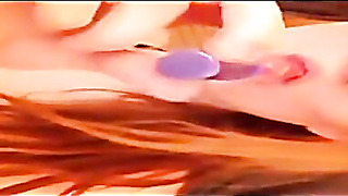 super-hot ginger-haired and mascara bottle