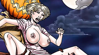 Halloween notorious toons fuckfest