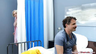 Trans nurse catches patient plumb nurse