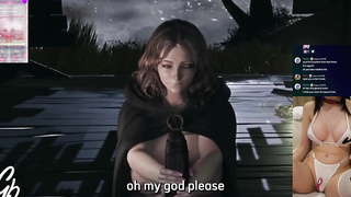 Elden Ring rule 34 - Eyeing Melina while talk manages my massager