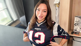 Quickie Find-Professional Cutie Drills A Patriots Player - Sisi Rose