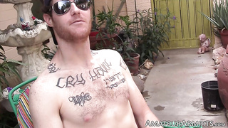 Joshua Martinez has a long man-meat that needs workout to sweat jizz