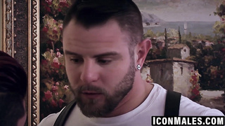 Nick Sterling uses all his power to sate my fuck-hole