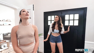 Bella And Katrina Lure Homeowner For A Super-fucking-hot Deal