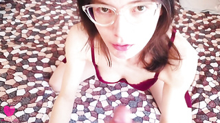 Whorey Girlfriend Likes Getting Jism In Her Jaws After Sultry Dt And...