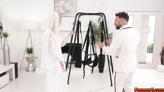 A bride, Lexi Lore gets a OUTRAGEOUS bounty!