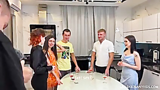 Christmas College girl Internal ejaculation Soiree Fuck-a-thon. Total in Sheer (Darcy Dark, Katty West, Real Ejaculation)