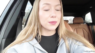 Briar Riley Uses A Fake penis In A Public Toilet