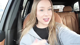 Briar Riley Uses A Fake penis In A Public Toilet