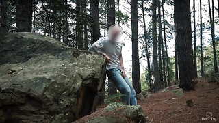 Go Wild with the Scorching Stranger in a Woods - Jizm on My Face