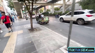 Nice Thai COUGAR picked up and romped firm
