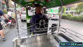 Nice Thai COUGAR picked up and romped firm