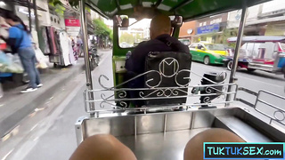 Nice Thai COUGAR picked up and romped firm