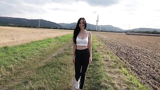 two×Jizz! Anon outdoor fucky-fucky tryst with a unloading user!