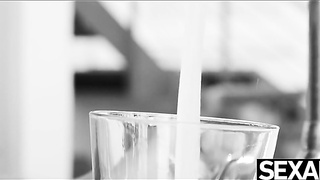 Lezzie Sweethearts Lick Each Others Humid Vulva to Numerous Ejaculations (Alexa Tomas)