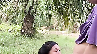 Yang Lagi Viral Ibu Tiri Dan Anak Tiri Ngewe Di Kebun Sawit.
