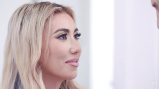 Platinum-blonde Stunning And Big-boobed