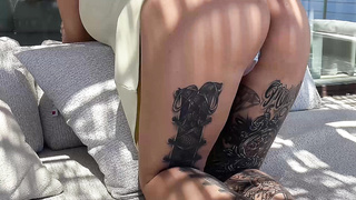 Gemma Masseys Ginormous Milk cans And Elastic Backside Gets You Rigid