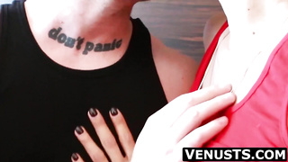 Super-naughty Japanese she-male vigorously nails bummer booty