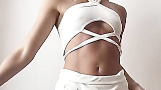 Lina Belfiore Wondrous Booty Taunt Staircase Vid Leaked