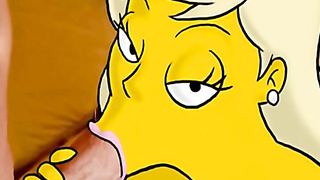 Bj and facial cumshot animation compilation